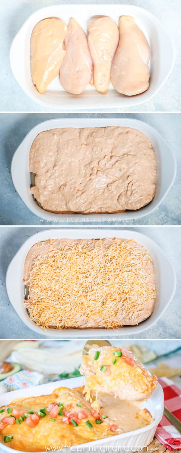 How to Make Chicken Enchilada Casserole