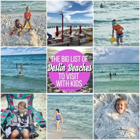 The Big List of Destin Beaches for Kids