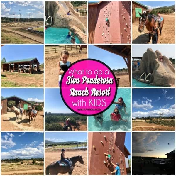 What to do at Zion Ponderosa Ranch Resort with KIDS. 