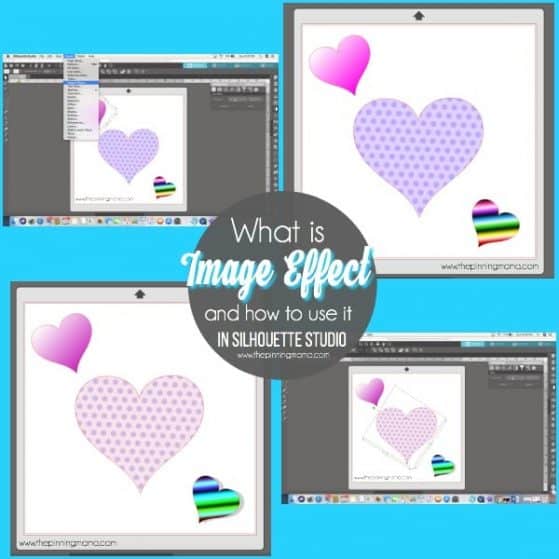 What is image Effect and how to use it in Silhouette Studio.