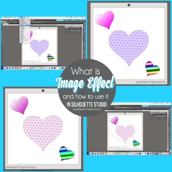 What is image Effect and how to use it in Silhouette Studio.