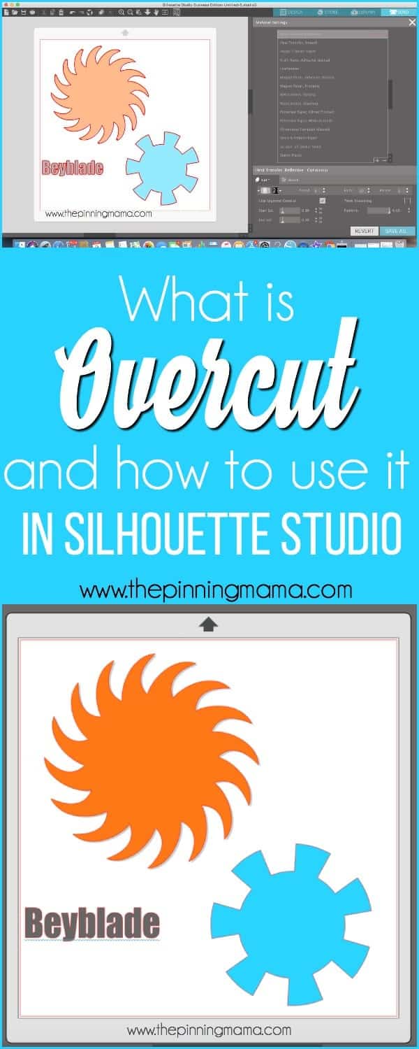 What is Overcut and how to use it in Silhouette Studio.