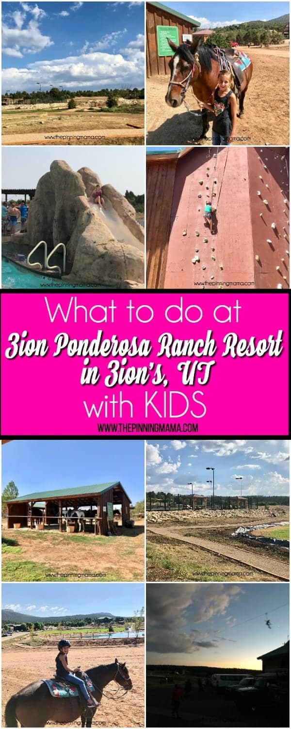 What to do at Zion Ponderosa Ranch Resort With KIDS. 