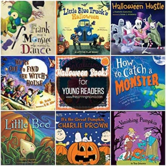 The Big List of Halloween Books for Young Readers.
