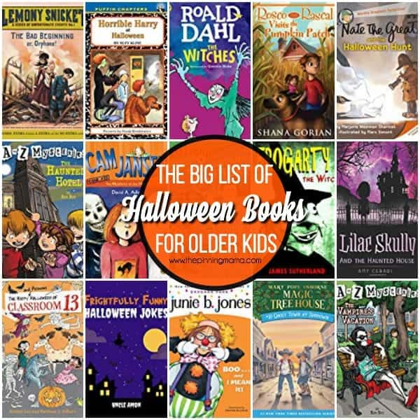 The Big List of Halloween Books for Older Kids