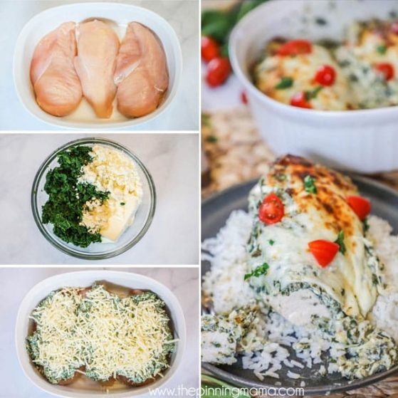 Try this delicious Spinach and Feta Chicken Bake.