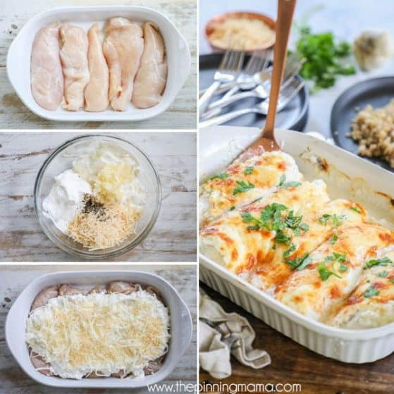 Garlic Parmesan Chicken Easy Dinner Recipe
