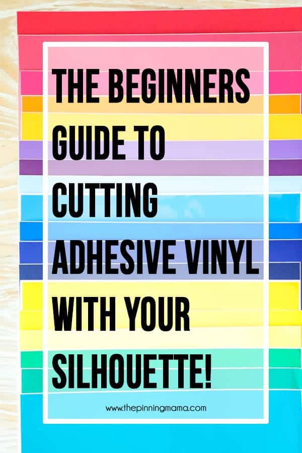 How to Cut Vinyl with Silhouette CAMEO