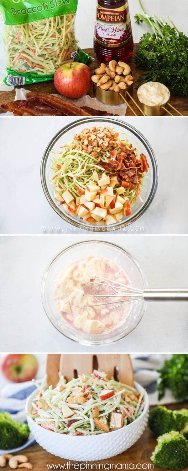 How to Make Whole30 Broccoli Slaw