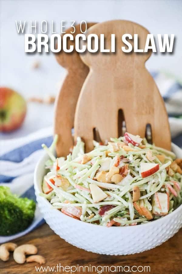 Delicious Whole 30 Broccoli Slaw Recipe