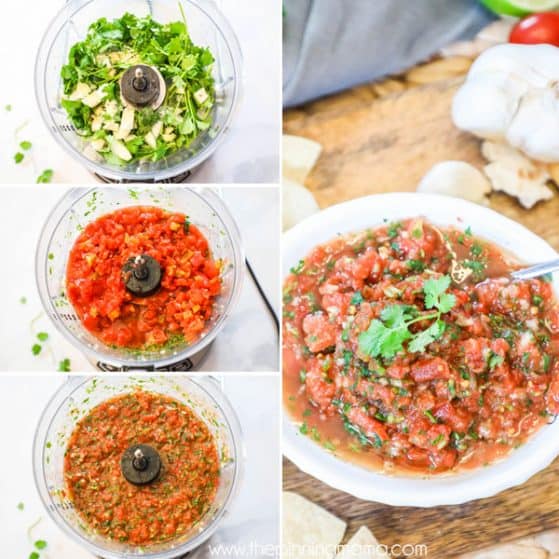 Quick and Easy Whole30 Salsa.