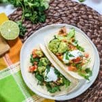 Recipe for crockpot chicken tacos.