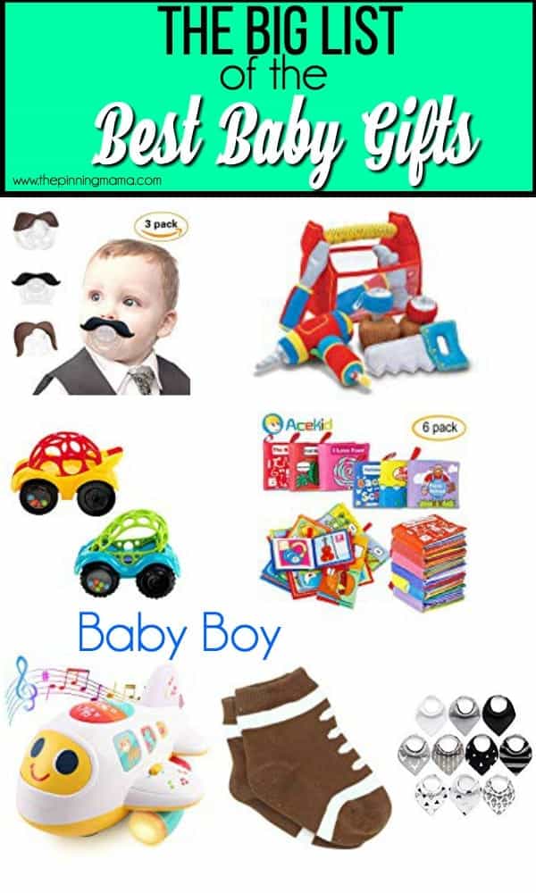 The Big List of the Best Baby Boy Gifts