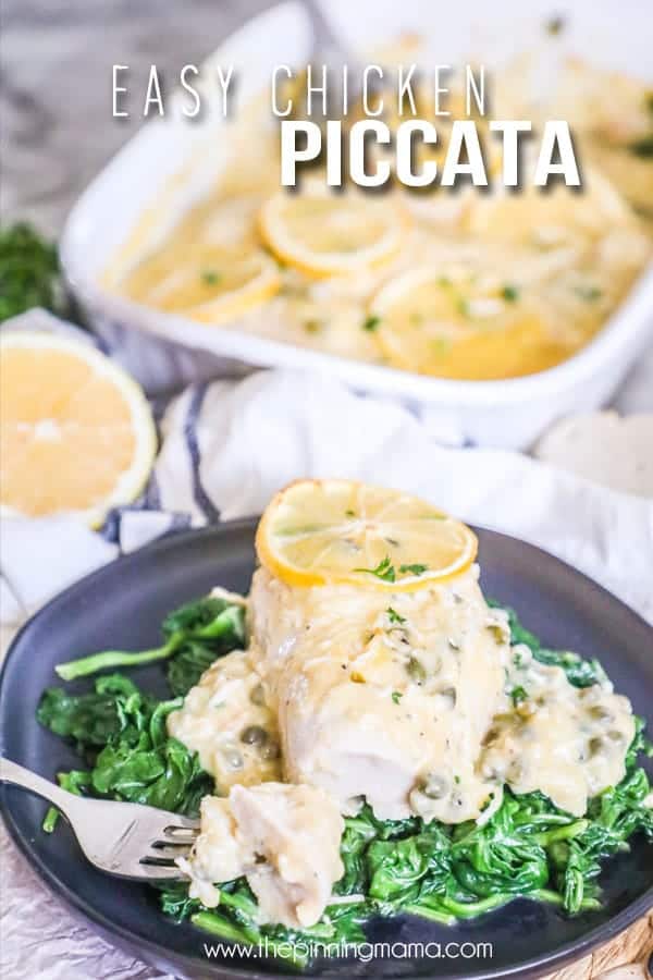 You do not want to pass up this delicious Chicken Piccata