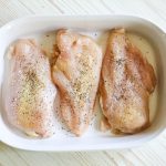 Honey Mustard Chicken Step 1: Season the chicken