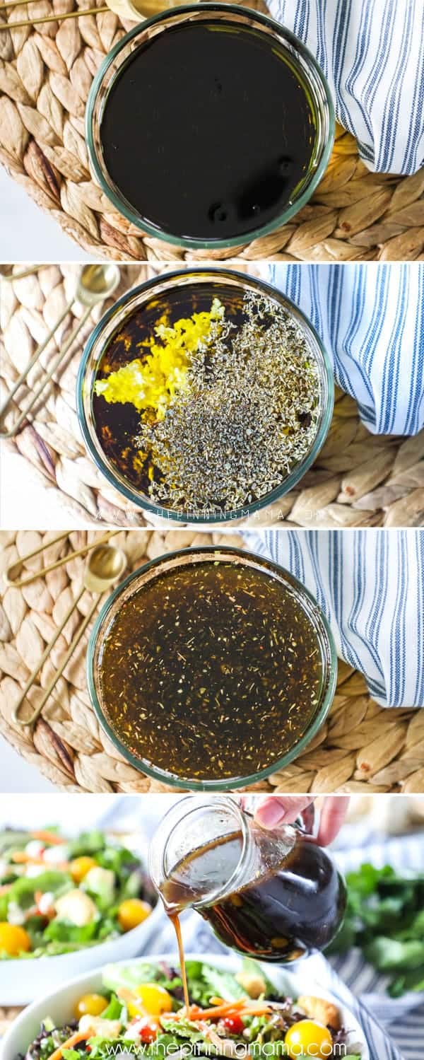 How to make Balsamic Vinaigrette