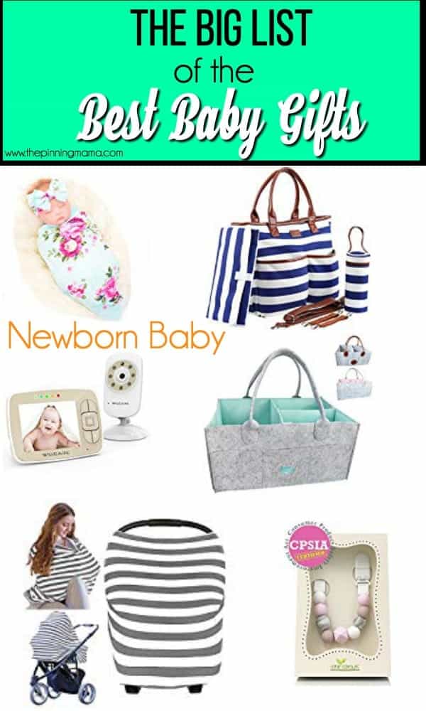 The Big List of Newborn Baby Gifts 