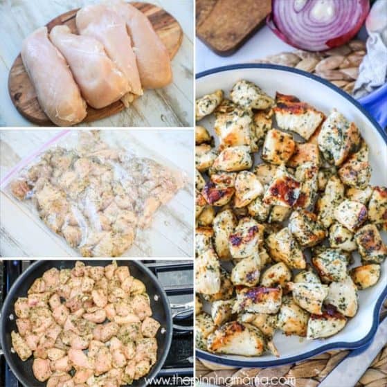 Skillet Ranch Chicken is super easy and crazy delicious.