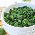 Delicious, quick , and easy sauteed spinach