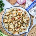 Recipe for Skillet Ranch Chicken.