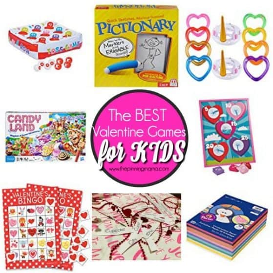 The BEST List of Games for Valentines Day for Kids