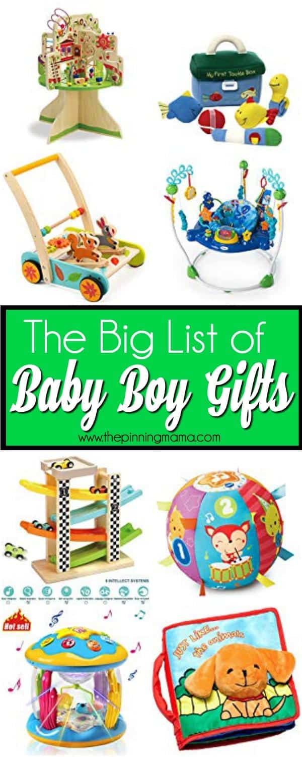 The Ultimate of Gift Ideas for Baby Boys. 