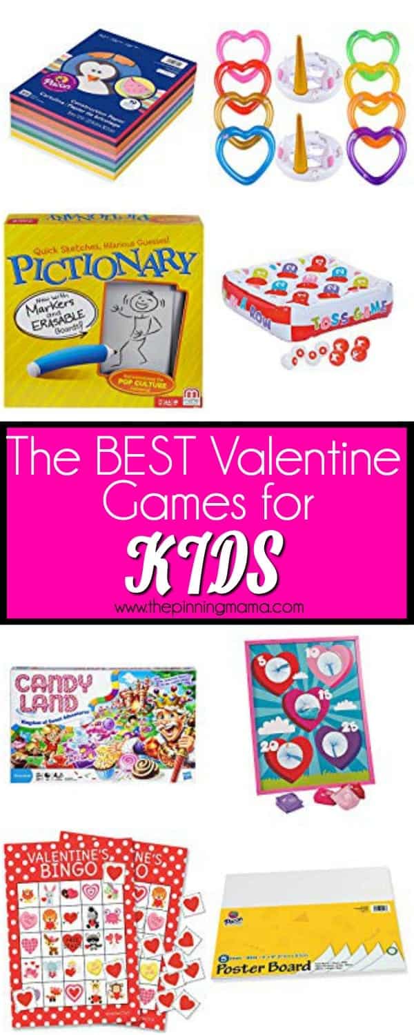 The BEST Valentine Games for kids. 