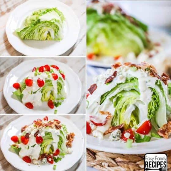 Wedge Salad is easy to make and loaded with flavors.