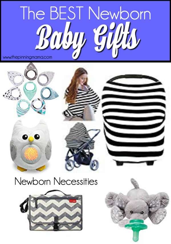 New necessities gift ideas perfect for baby showers. Gift Ideas for Newborns, Newborn Necessities.