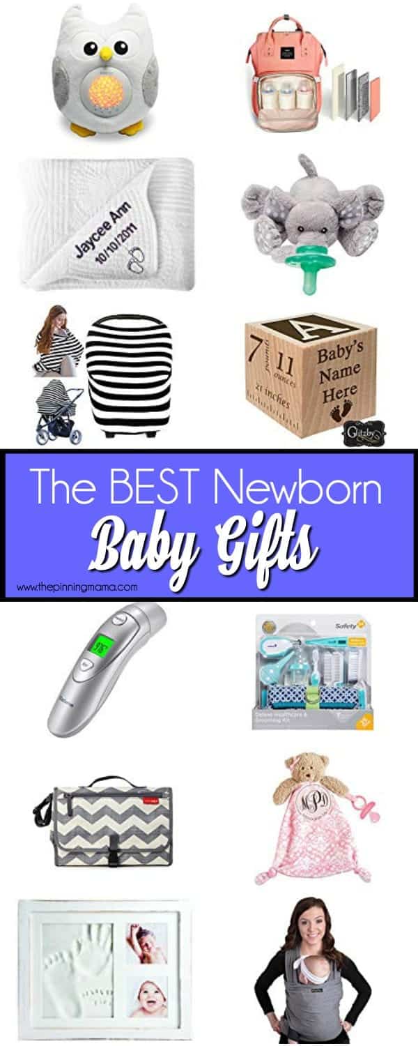 The ultimate List of gift ideas for Newborns. 