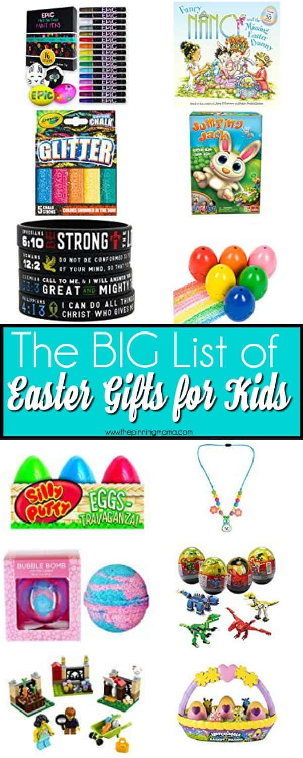 The Big List of Easter Gifts for Kids