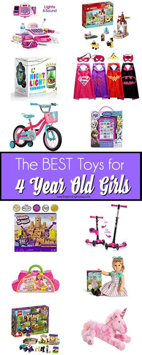 The Big List of Toys for 4 year old girls. 