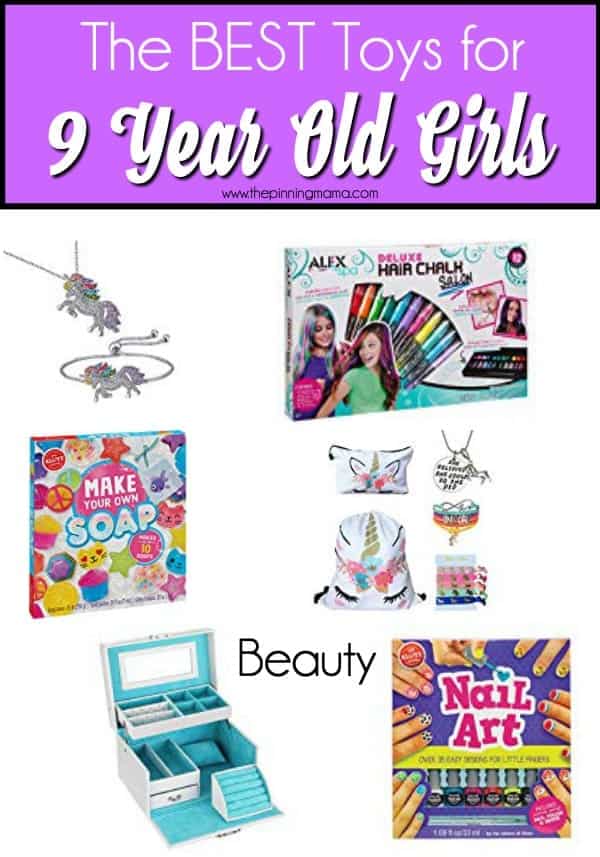 The BEST beauty products for 9 year old girls. 