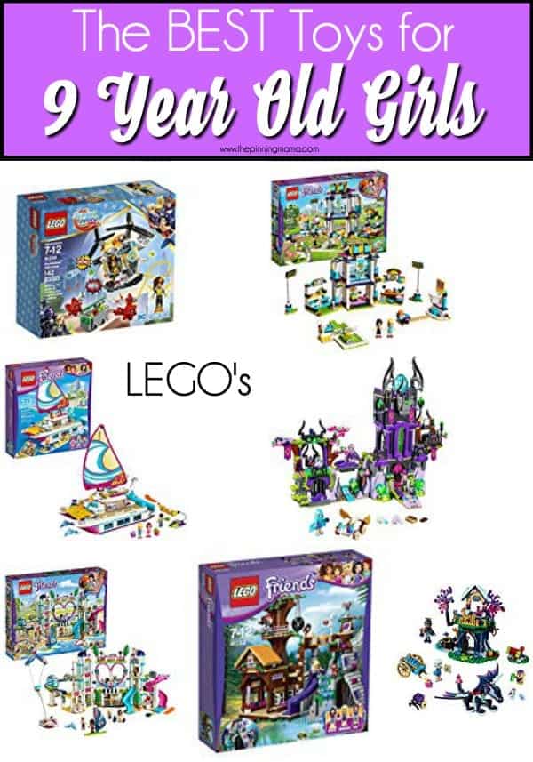 The BEST LEGO's for 9 year old girls. 