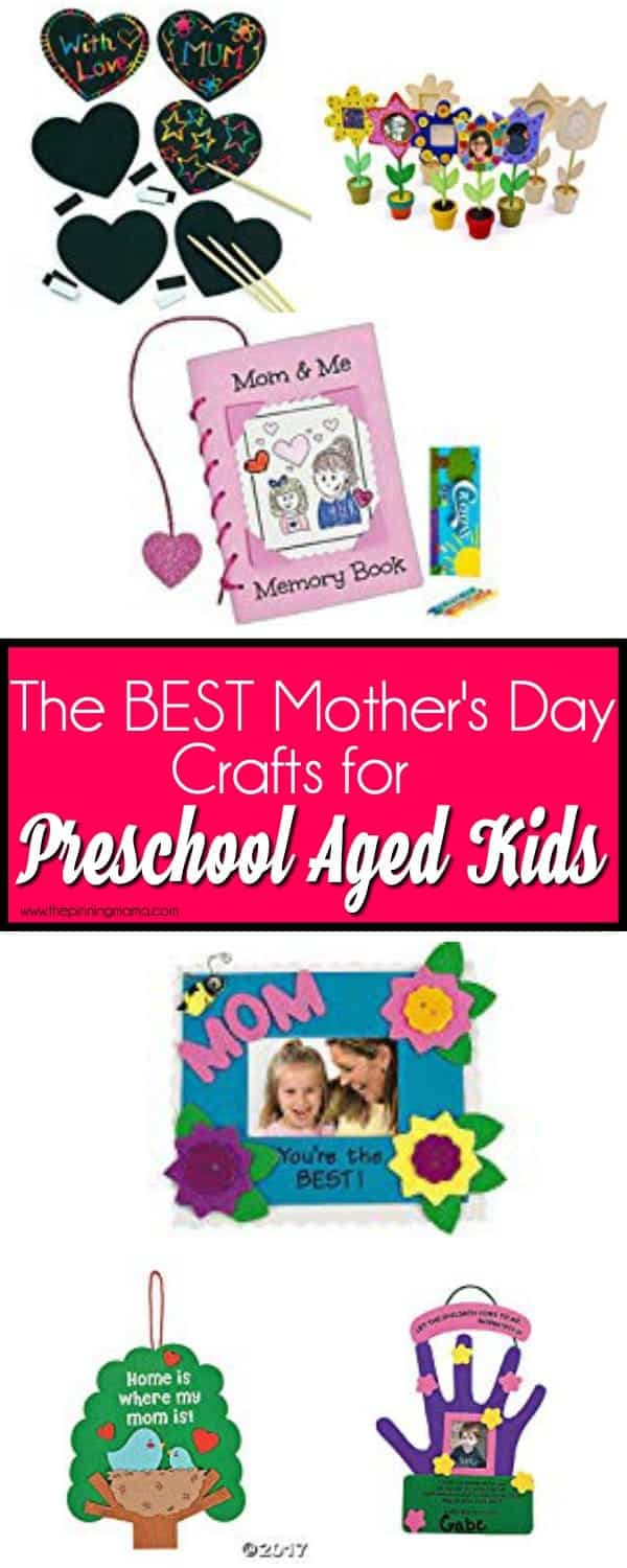 The BEST Mother's Day Crafts for Preschool Aged Kids