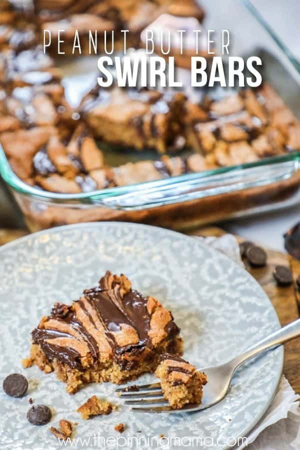 Easy Peanut Butter Bars are perfect for a quick dessert for the family to enjoy. 