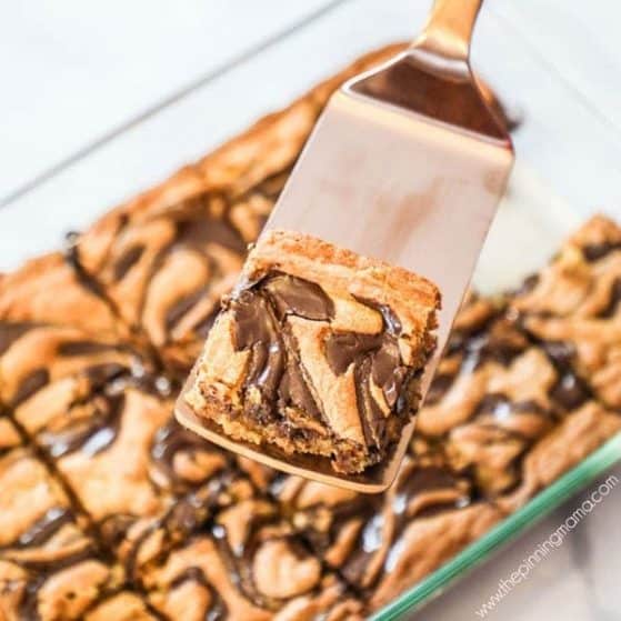 Recipe for Peanut Butter Bars.