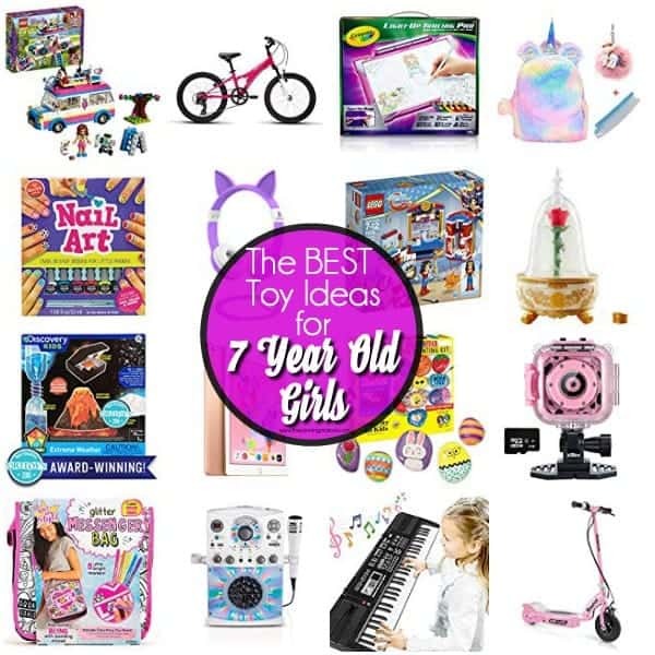 The BEST Toy Ideas for 7 year old girls. 