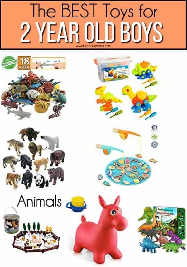 The BEST Animal toy ideas for 2 year old boys. 