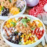 Recipe for BBQ Chicken Power Bowl.