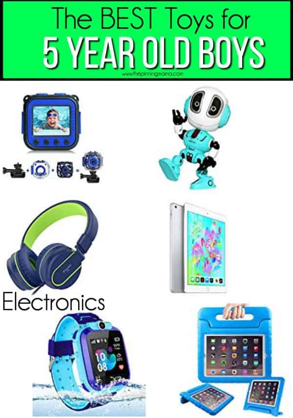 The BEST electronics and gadgets for 5 year old boys. 