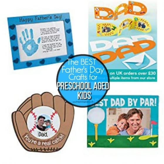 The big list of the best Father's Day Crafts for Kids.