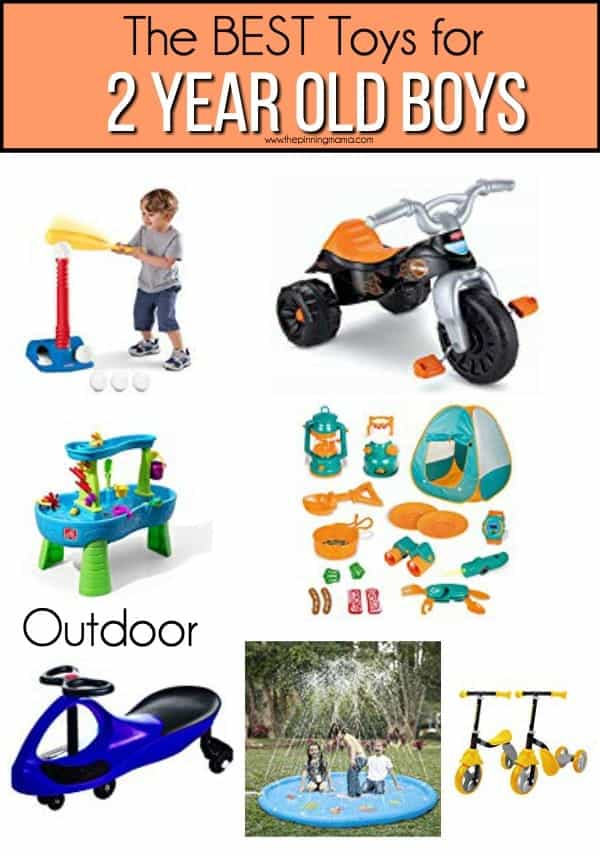 The BEST outdoor toys for 2 year old boys. 