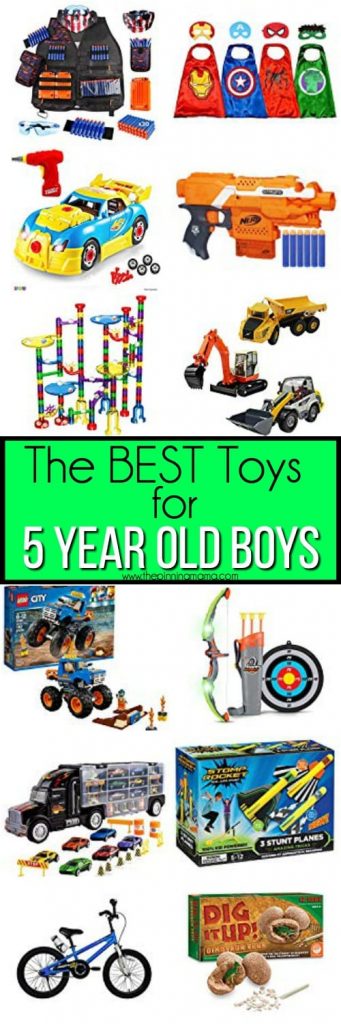 The BEST toy Ideas for 5 year old boys. 