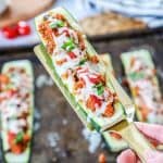 Recipe for Italian Zucchini Boats.