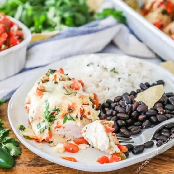 Recipe for Pico de Gallo Chicken.