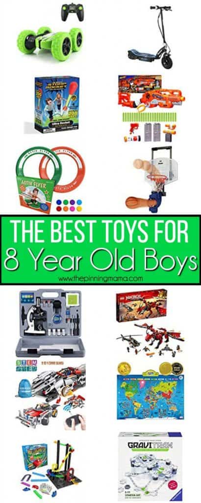 The BEST toys for 8 year old boys. 