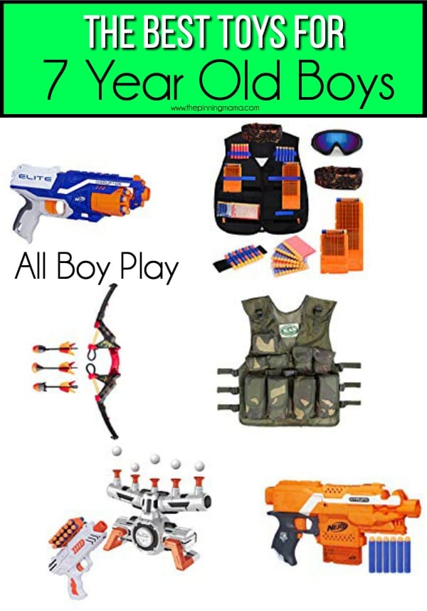The BEST Toys for All Boy Play for 7 year old boys.