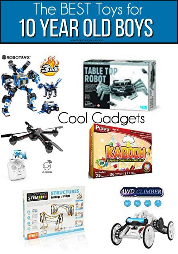 The BEST cool gadget toy ideas for 10 year old boys. 