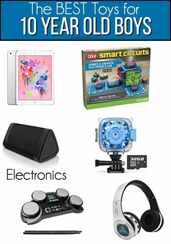 electronics for a 10 year old boy